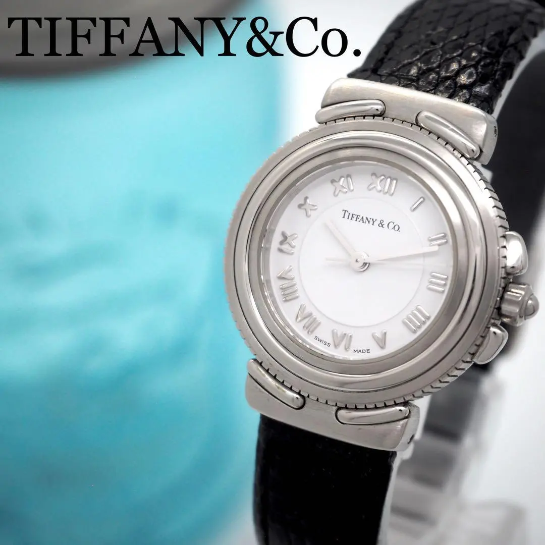 【稼働品】良品！ティファニー■インタリオ　レディースウォッチ 45 TIFFANY & CO. ティファニー インタリオ SS/18Kコンビ 腕時計