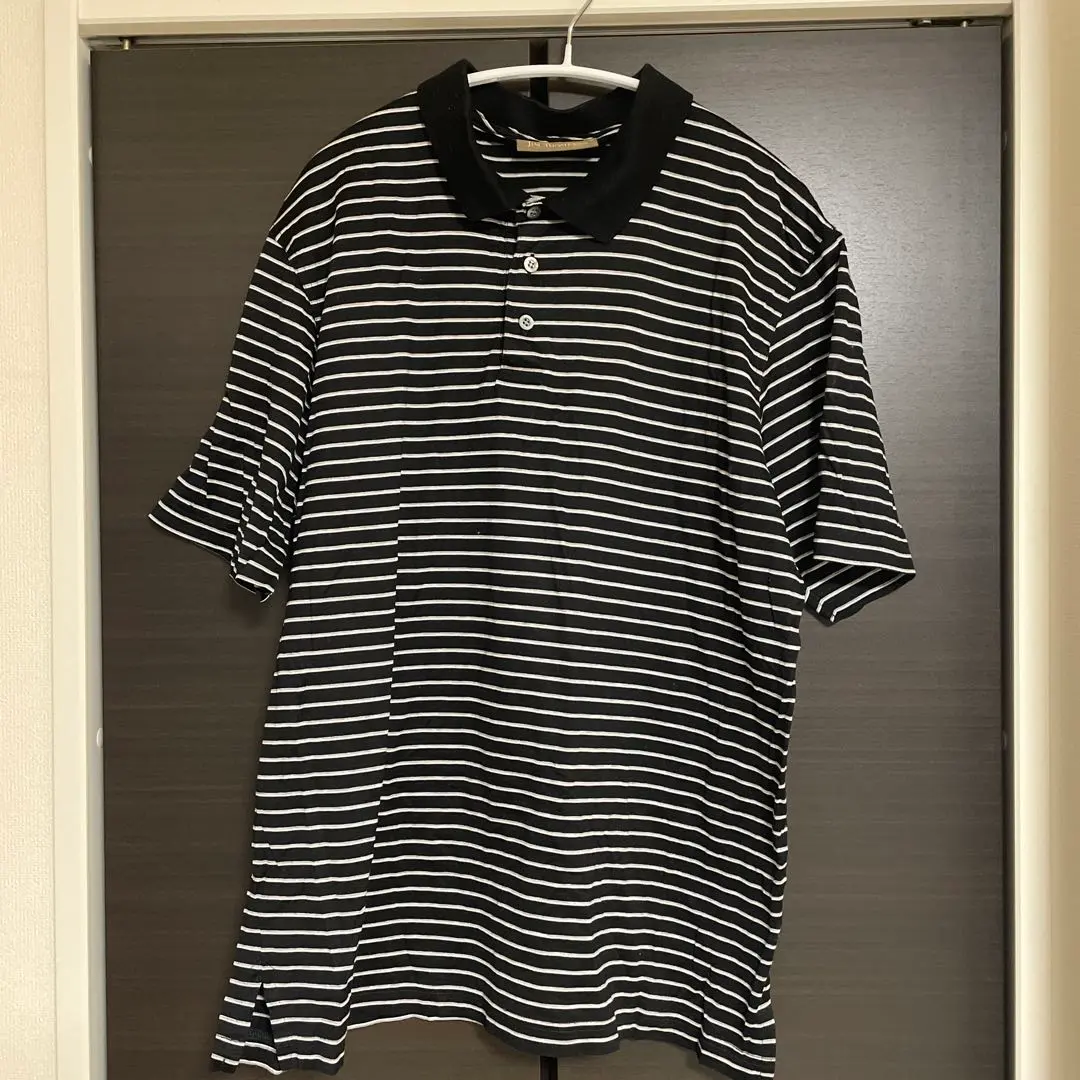Thumbnail of JIM THOMPSON Striped Polo Shirt - Luxury Thai Brand