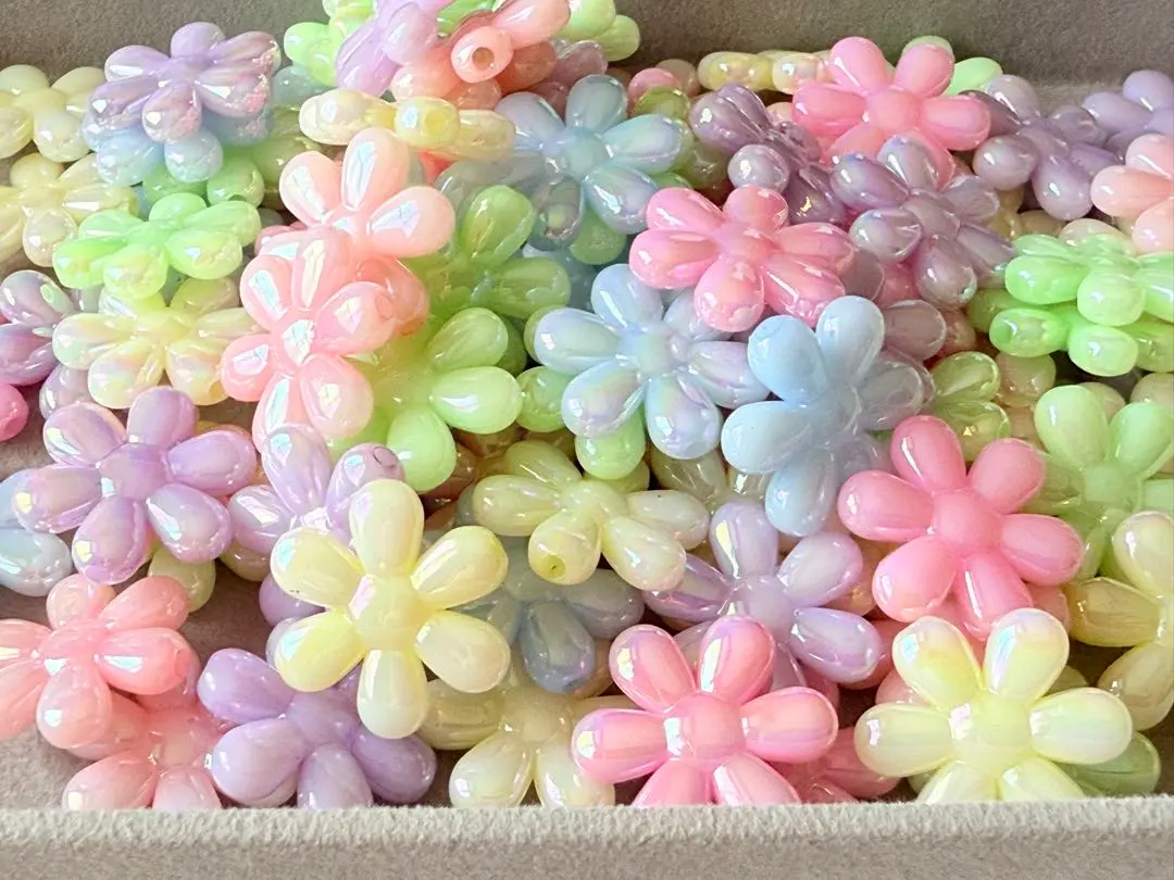 Thumbnail of Custom flower beads