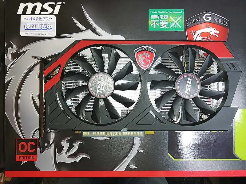 MSI GTX 750Ti GAMING グラフィックスボード 日本正規代理店品 VD5285 N750Ti TF 2GD5/OC 9jupf8b MSI GTX 750Ti GAMING グラフィックスボード 日本正規代理店品