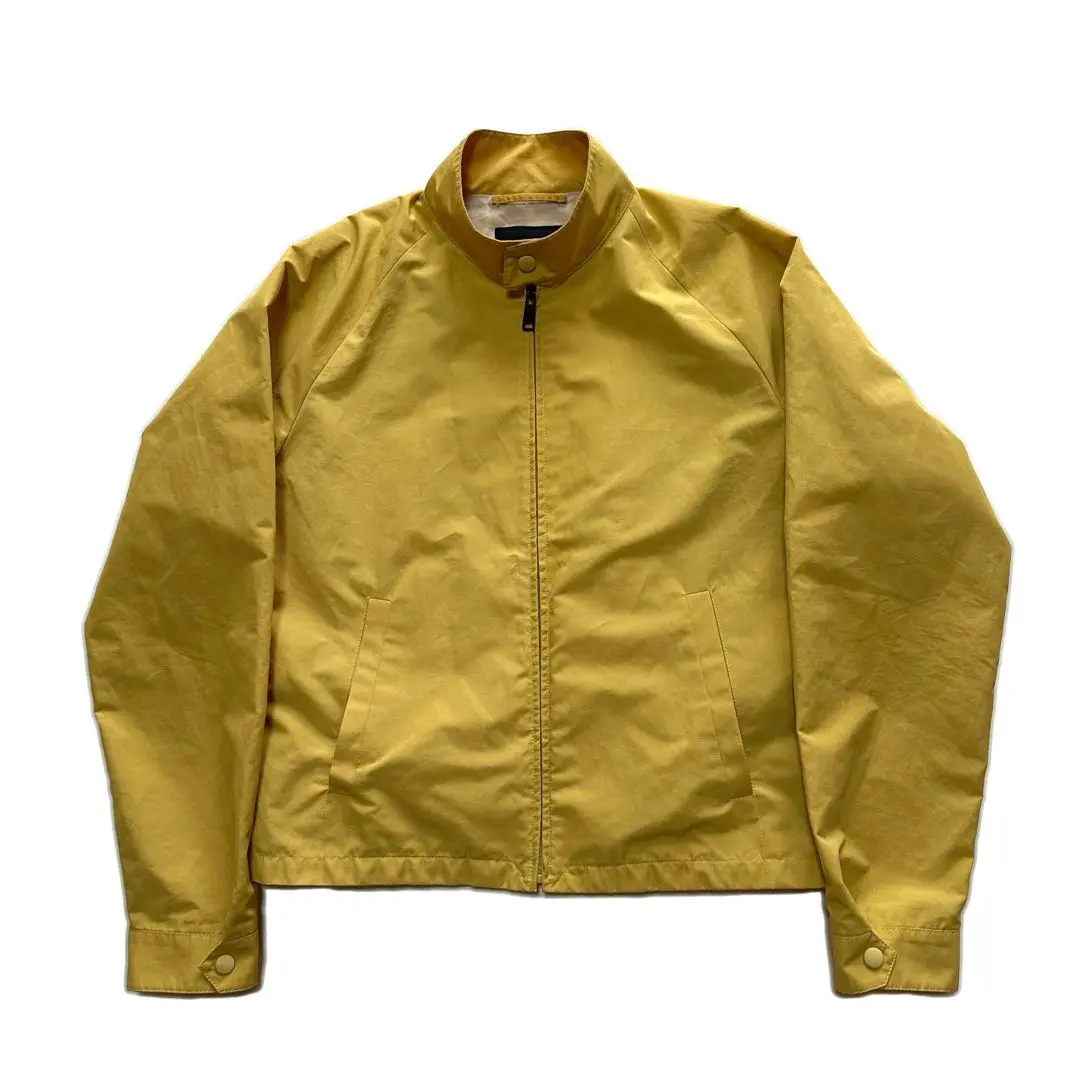14SS PRADA プラダ スウィングトップ ブルゾン ジャケット 黄色