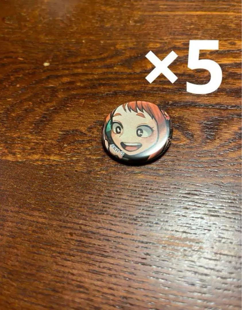 Thumbnail of My Hero Academia Ochaco Uraraka goods set: can badges, straps, postcards