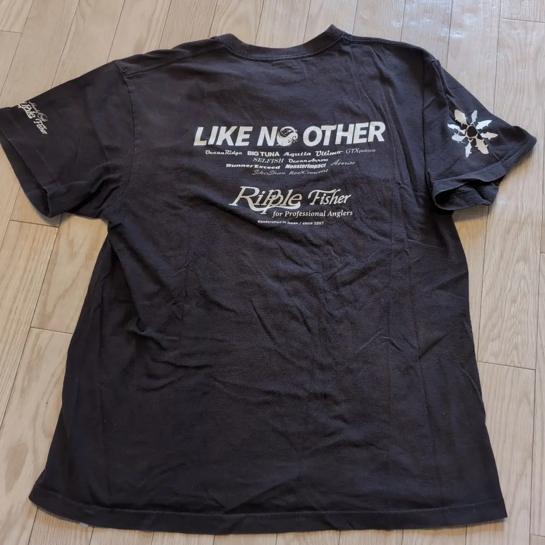 リップルフィッシャー Tシャツ Lsize ホワイト RippleFisher オリジナル Tシャツ リップルフィッシャー 2023