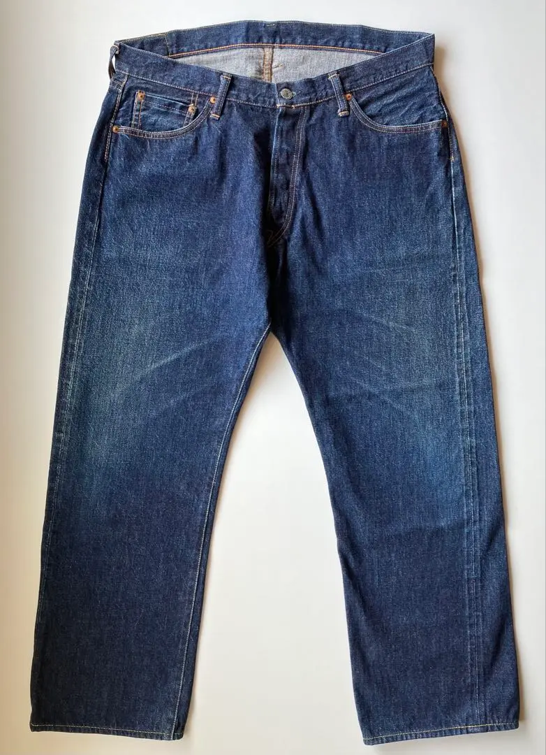 元気GO公式アカウント０３。ドゥニーム１０周年５０１XXモデル真空パック。 DENIME（ドゥニーム）10周年真空パック 30'S ジーンズ色落ち