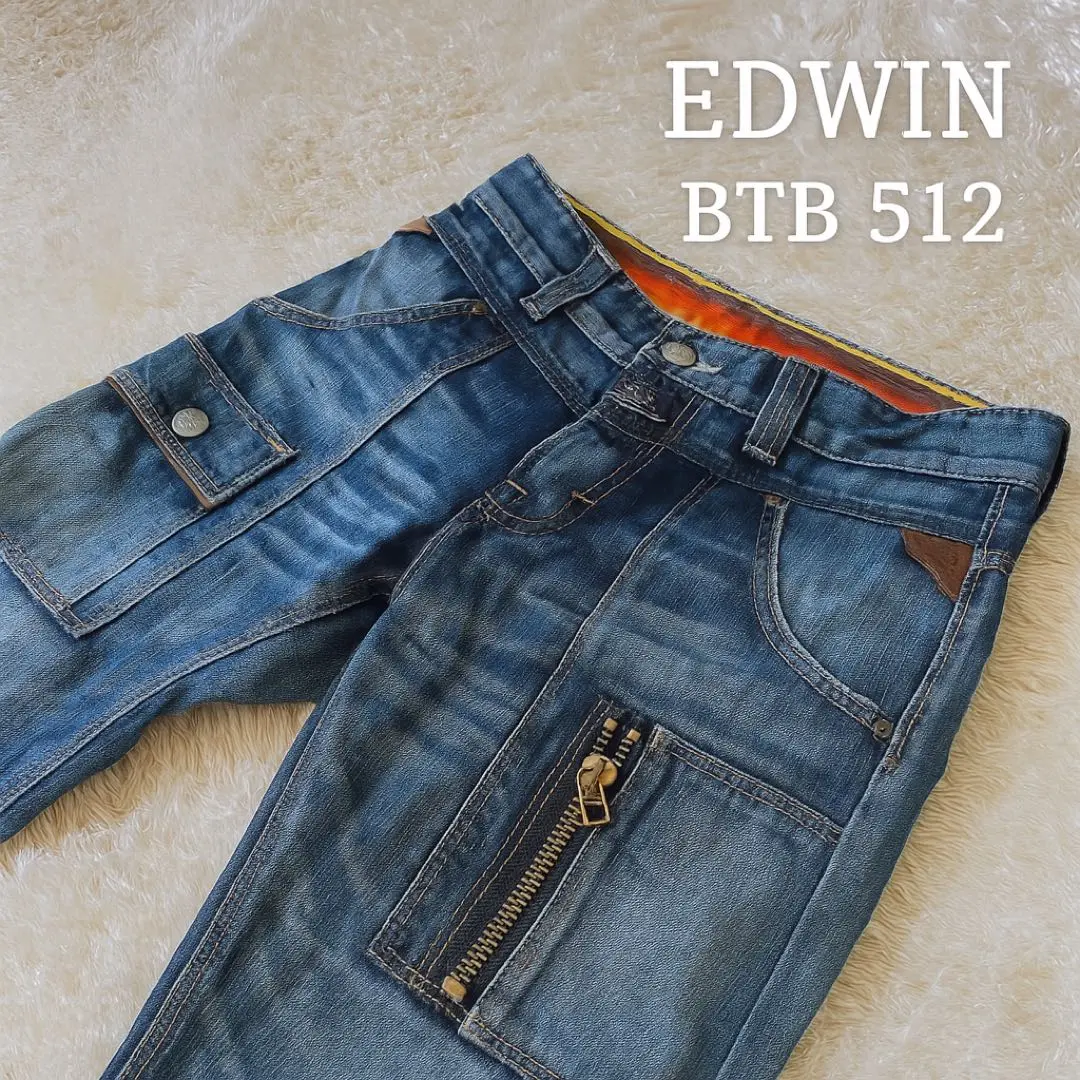 廃盤 希少EDWIN ブルートリップ BTB512 エドウィン デニム W32 廃盤 希少EDWIN ブルートリップ BTB512 エドウィン デニム W32