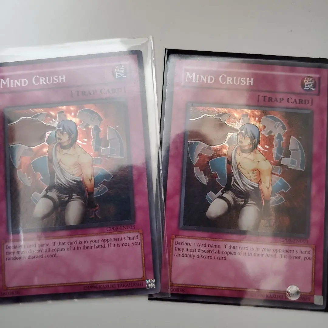 遊戯王　マインドクラッシュ　スーパー　英語　英語版　3枚 2025年最新】マインドクラッシュ スーパーの人気アイテム - メルカリ