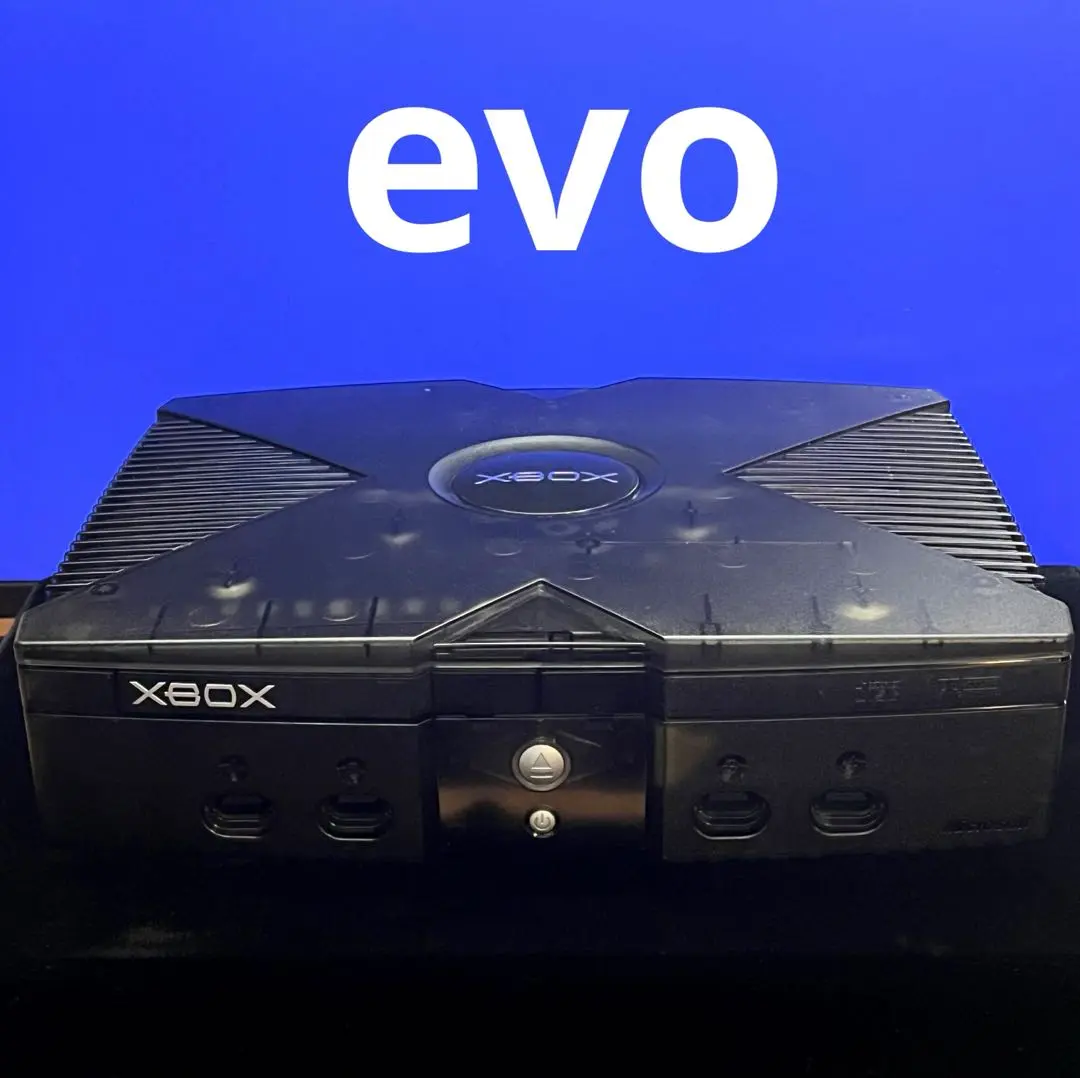 Xbox - 初代XBOX EVOX導入 HDD250G交換済み エミュOK ソフト付き Xbox - 初代XBOX EVOX導入 HDD250G換装済 エミュOKの通販 by