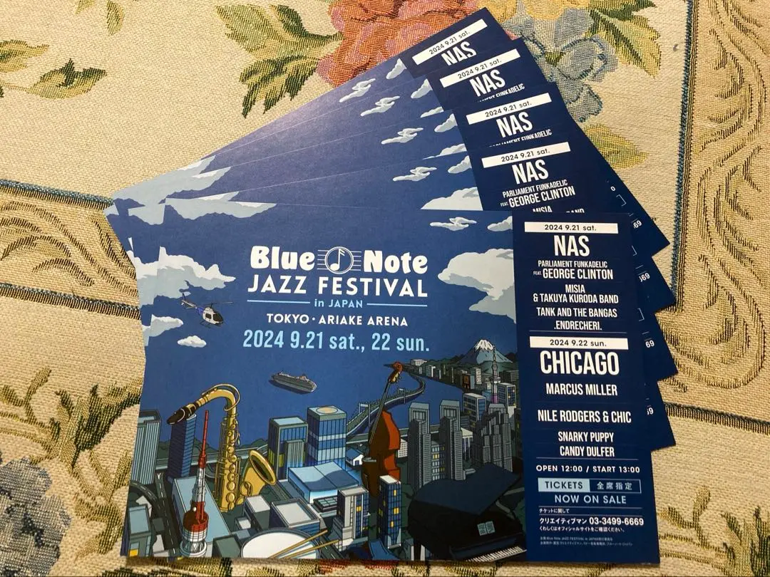 [新品・限定品] BlueNote JAZZFESTIVAL2024 VIP限定 2025年最新】ブルーノートジャズフェスティバルの人気アイテム