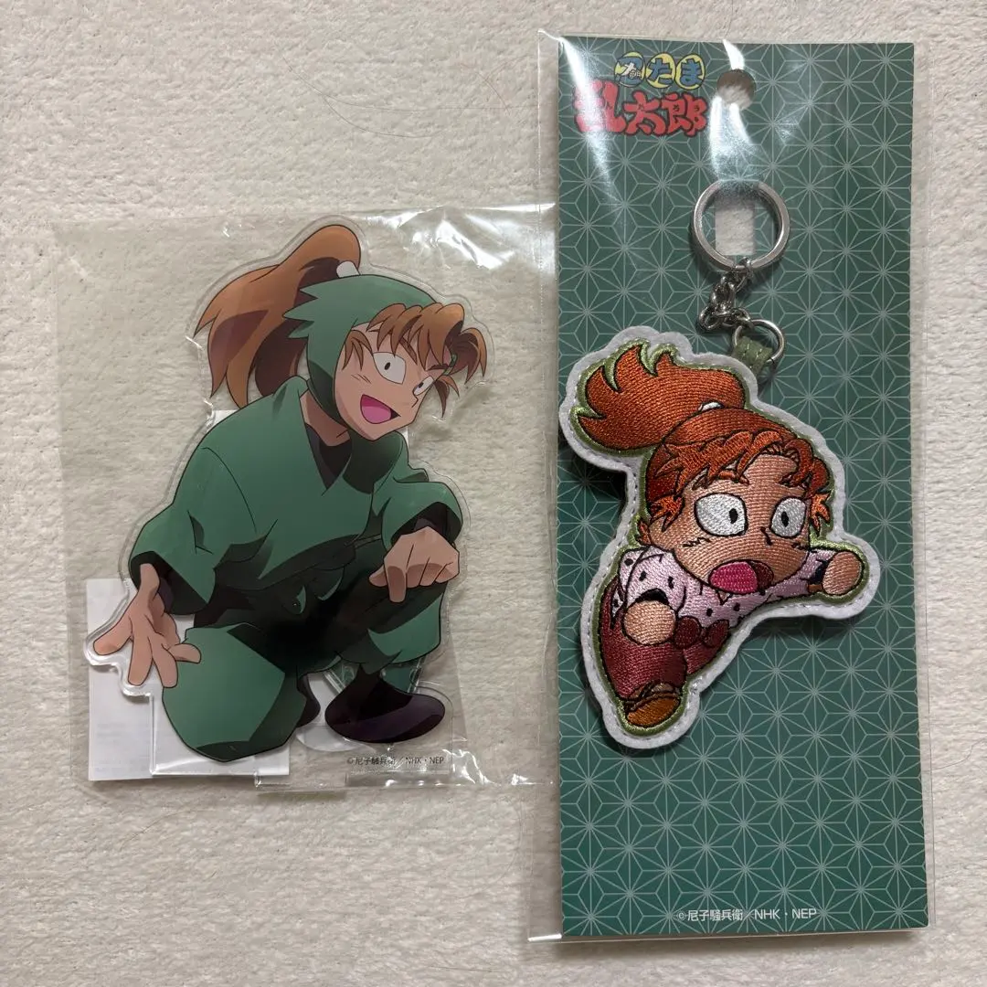 Thumbnail of Nintama Rantaro Embroidery Keyholder Acrylic Stand Sixth Graders Ha-gumi (Class) Isaku Zempoji