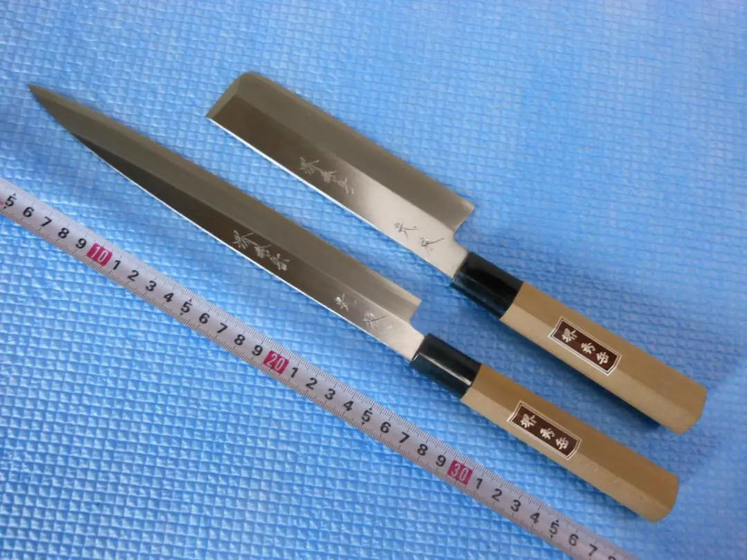 ☆ 原 金久/堺 貞守/白鳳/堺 秀岳 他 和包丁 刺身包丁 出刃包丁 他 色々まとめて　中古　☆ 2025年最新堺秀岳の人気アイテム - メルカリ