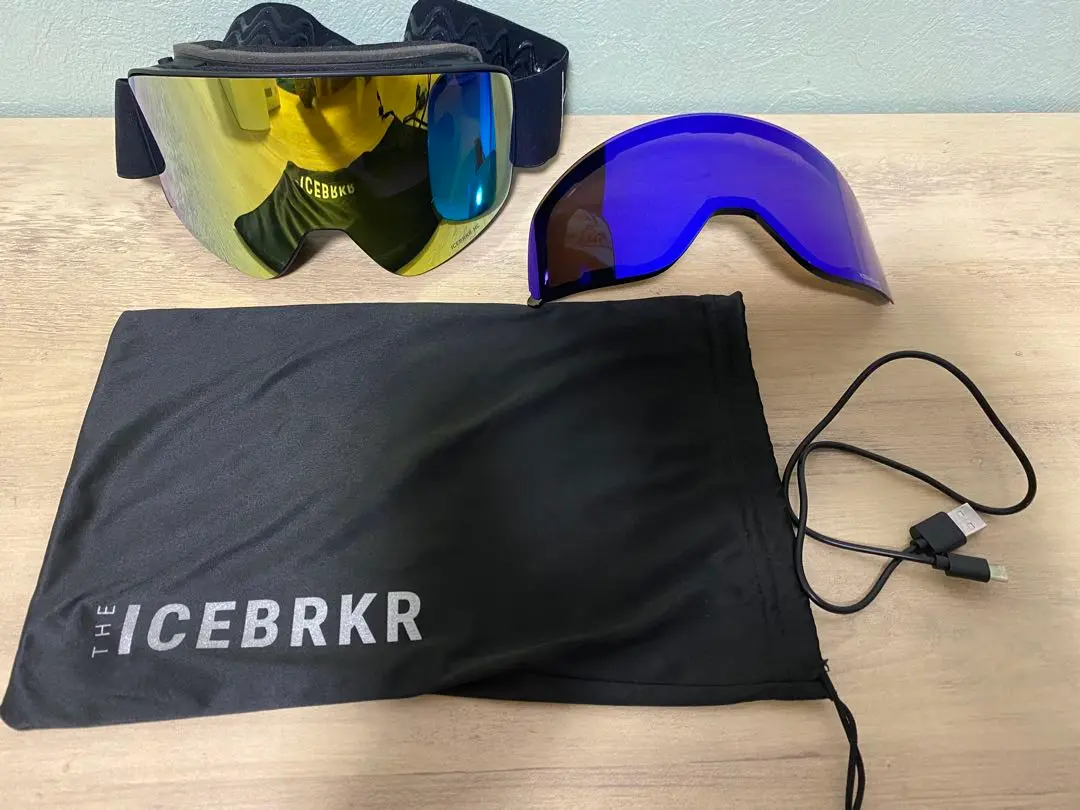 ◻️BONE ICEBRKR Bluetoothゴーグル 交換レンズ付き　新品 楽天市場】送料無料 仲間と会話できる インカムテクノロジー