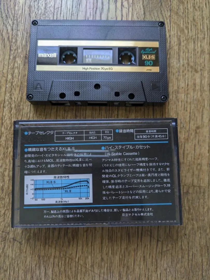 maxell XL2 90 カセットテープ 新品未使用 三本セット Yahoo!オークション -「maxell xl2」の落札相場・落札価格