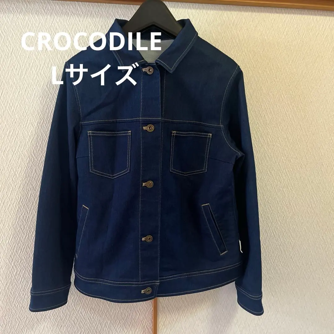 安価 ワタナベ 2025年最新】Crocodile Gジャン・デニムジャケット レディース ジャケット・アウター