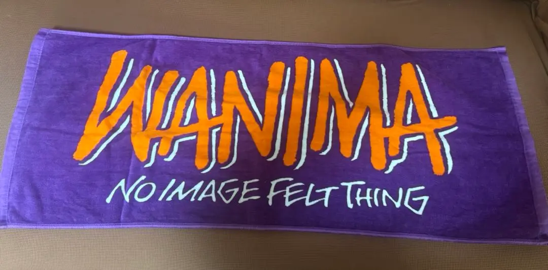 WANIMA タオル ピザロゴ 紫 WANIMA フェイスタオル グッズ 紫 - メルカリ