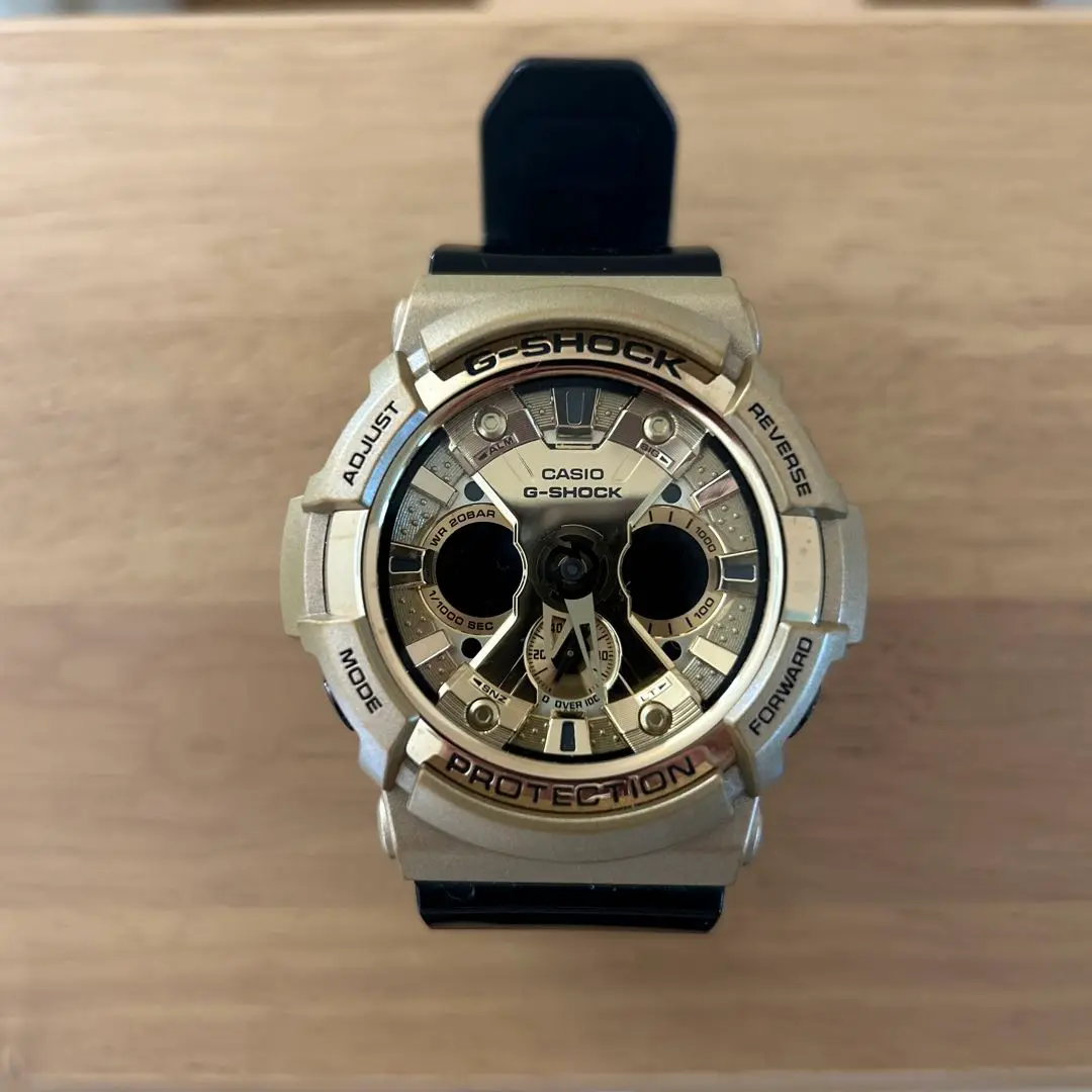 G ショックmp-mgsa5-1 【未使用】 Casio G-Shock MP-MGSA5-1 Black Shock-Resistant Watch Used