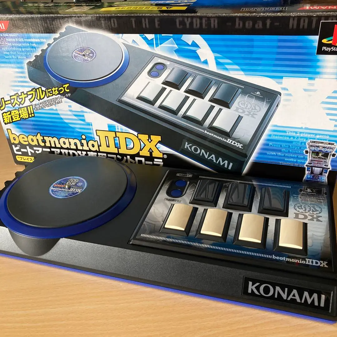 KONAMI - beatmania IIDX 専用コントローラー RU029-J2 Konami RU029 Beatmania IIDX DJ Controller Pad PlayStation
