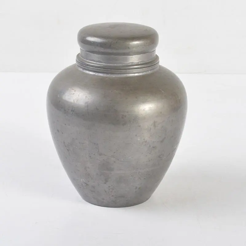 煎茶道具 古錫 點銅款 茶壺 茶心壺 約819g G R4575 的縮圖