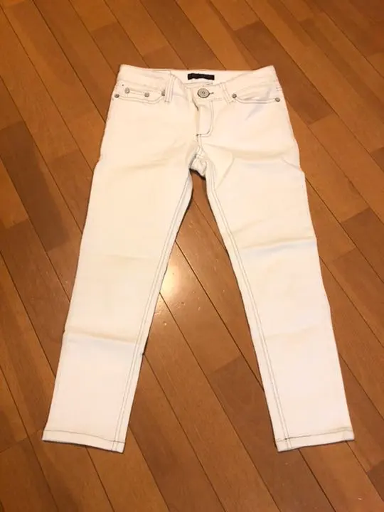 Thumbnail of Price reduced! ♡ LOVE JUNKIE White Denim