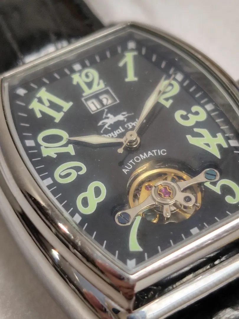 【美品】ロイヤル ポロ 機械式自動巻き オートマチック シェル文字盤 2025年最新】ロイヤルポロ 自動巻の人気アイテム - メルカリ