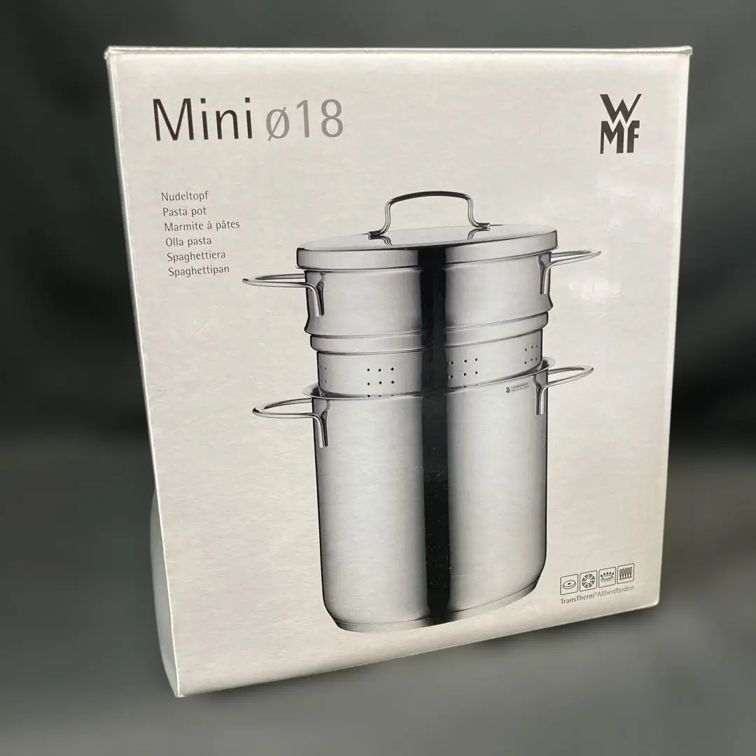 WMF ステンレス パスタポット 新品未使用 Amazon｜WMF (ヴェーエムエフ) 両手鍋 パスタ鍋 18cm IH ガス火