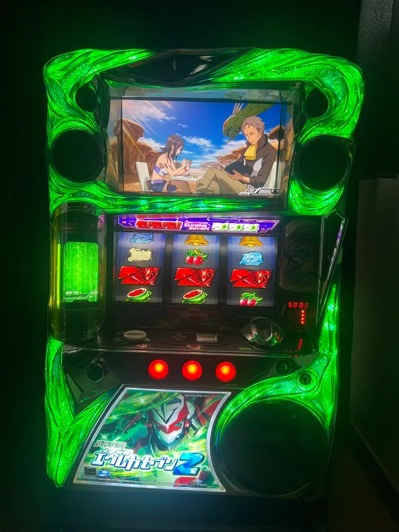 パチスロ　実機　エウレカセブン2 サミー パチスロ交響詩篇エウレカセブン2 中古パチスロ実機