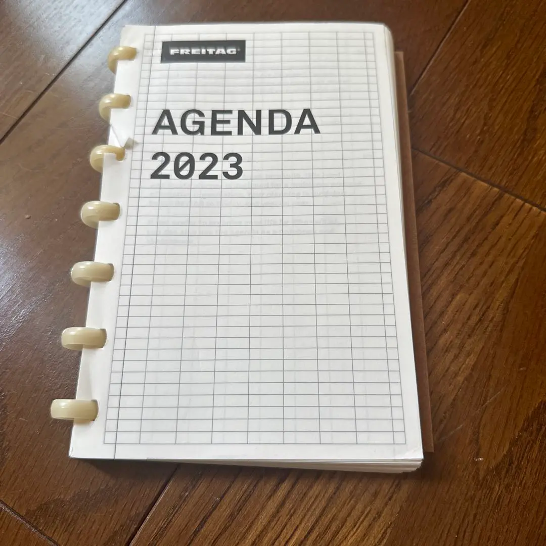 フライターグ  アジェンダ FREITAG 手帳 AGENDA フルセット FREITAG フライターグ F26 AGENDAアジェンダ 手帳ステッカー付