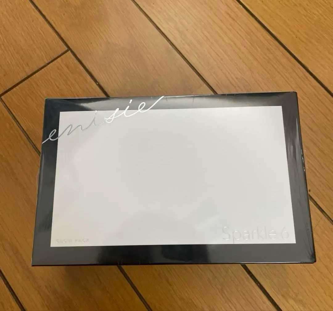 エニシーグローパック Sparkle6 ブラック1箱6回分 enisie エニシーグローパック 正規品 スパークル 6個入り