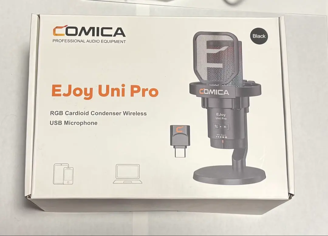 Thumbnail of Used microphone: COMICA EJoy Uni Pro, wired & wireless