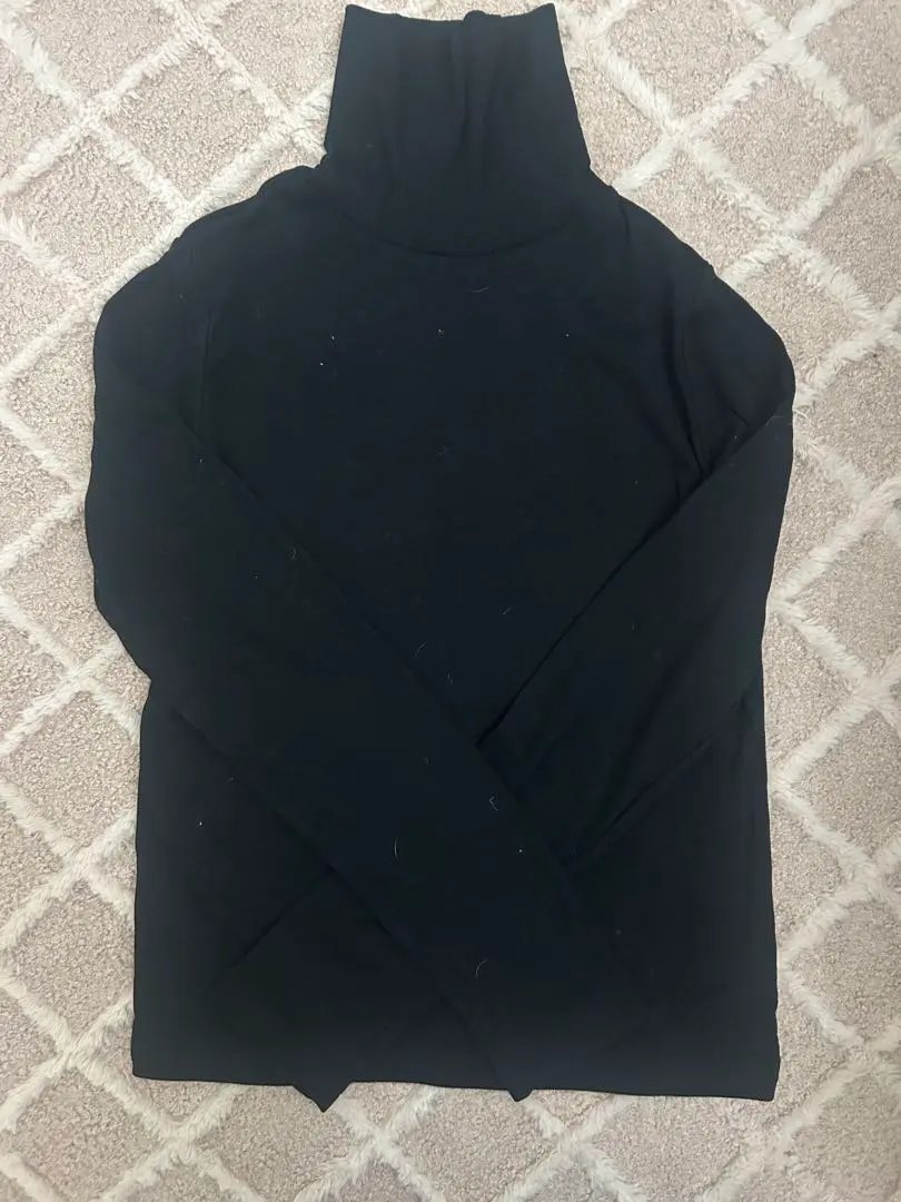 Thumbnail of Black turtleneck sweater, F size