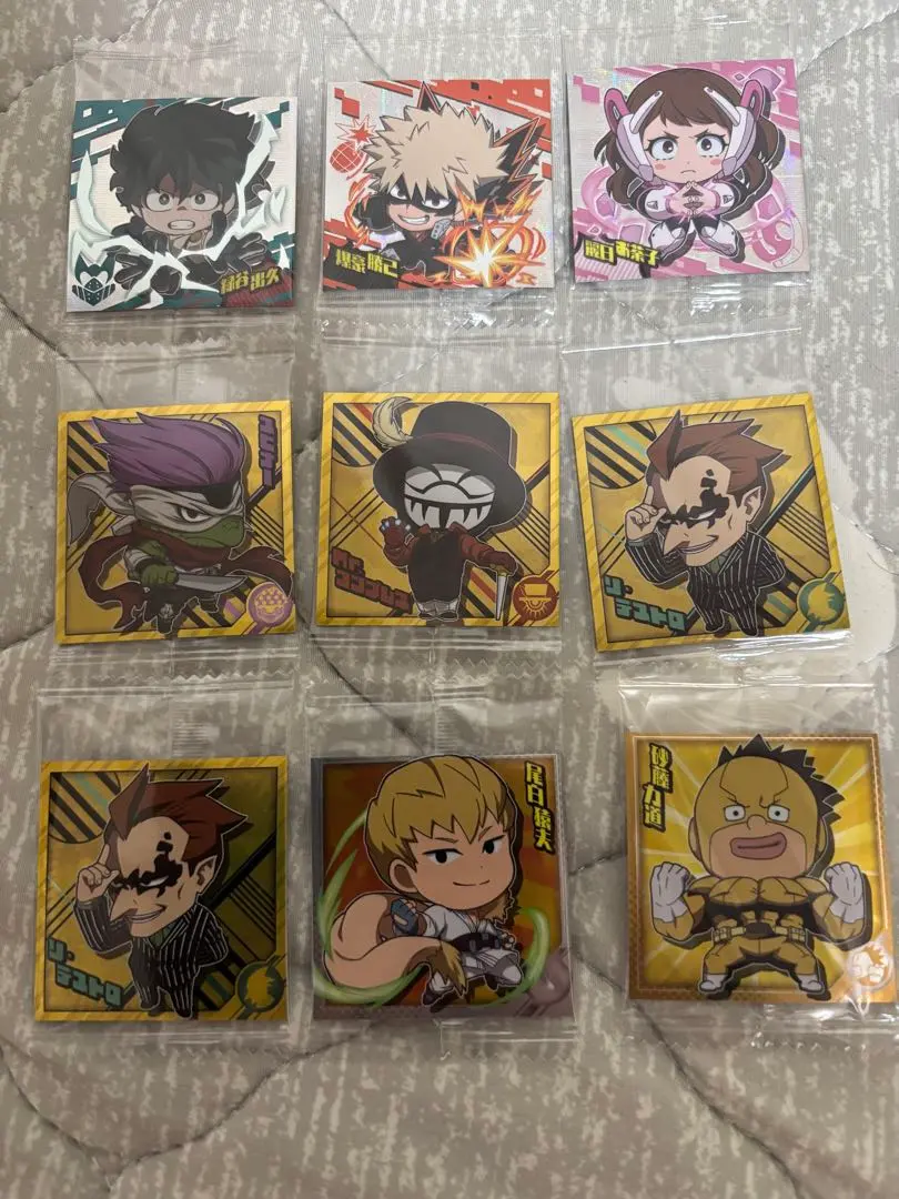 Thumbnail of My Hero Academia Wafer Seals - NiFormeation - Bulk Sale