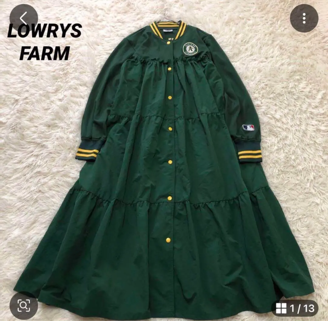 新品　LOWRYS FARM MLB/スタジャンコンビワンピース REDSOX 楽天市場】【SALE／20%OFF】MLB/スタジャンコンビワンピース