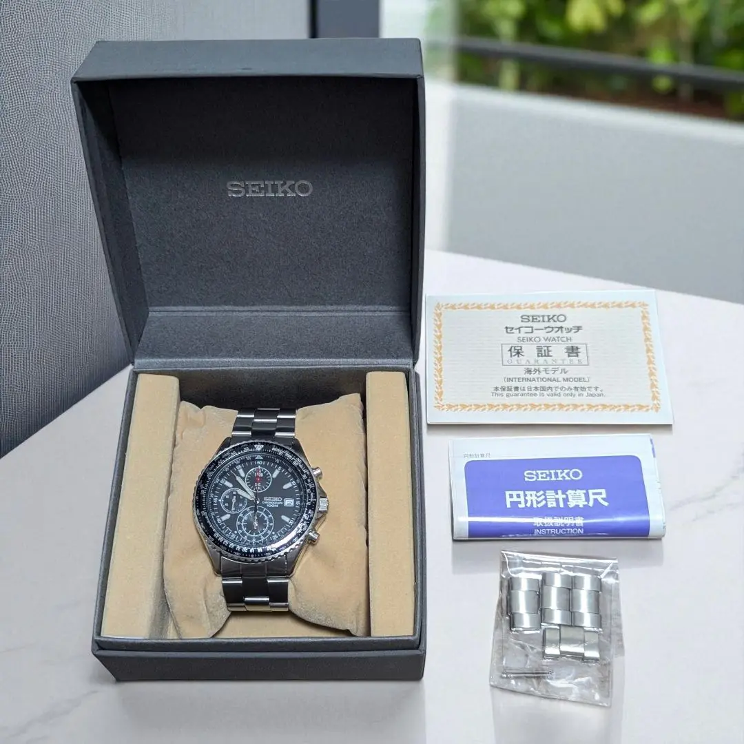 【新品未使用】SND253P1 SEIKO 海外セイコー SEIKO セイコー 逆輸入 海外モデル クロノグラフ メンズ 腕時計