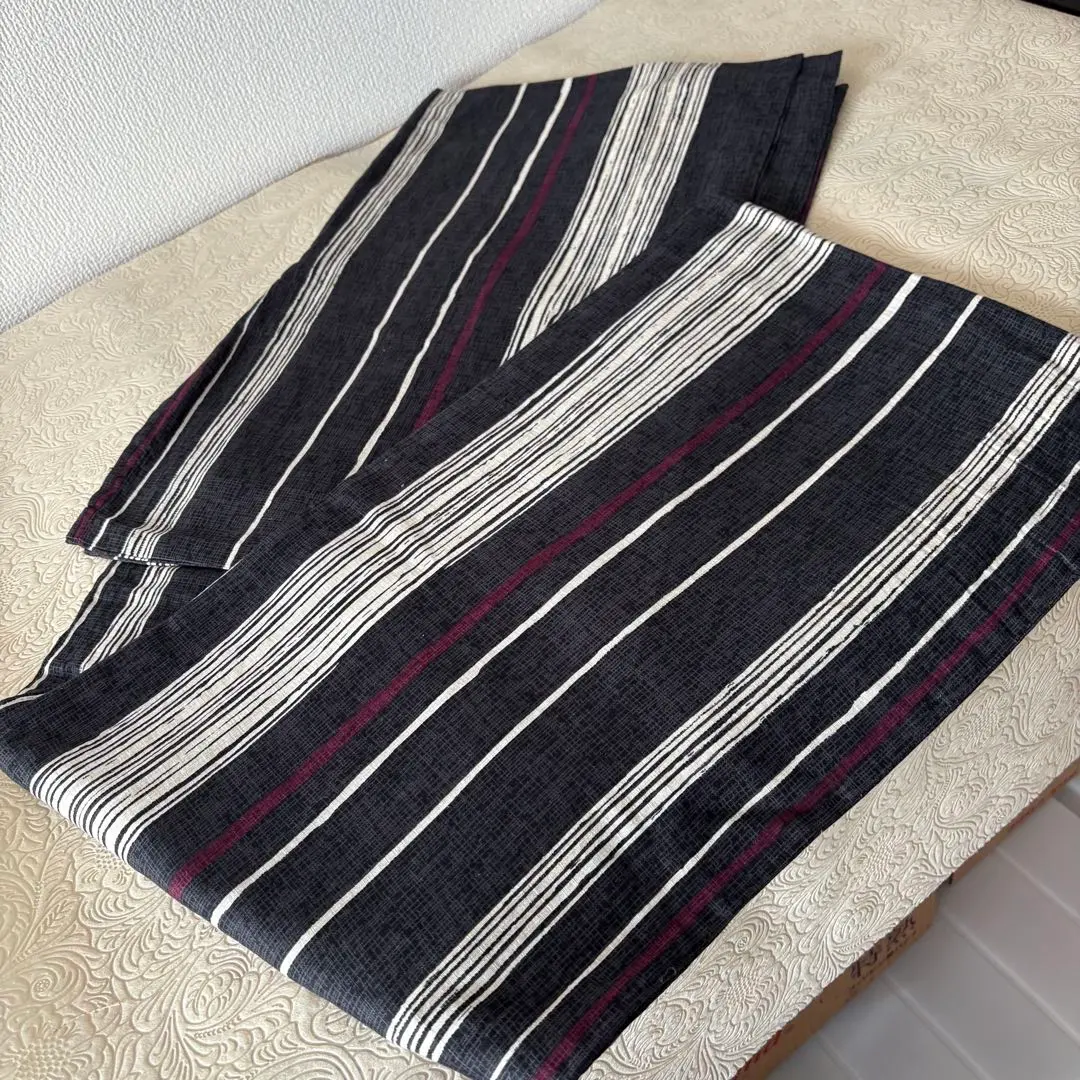 浴衣 女裝 條紋 雅致 的縮圖