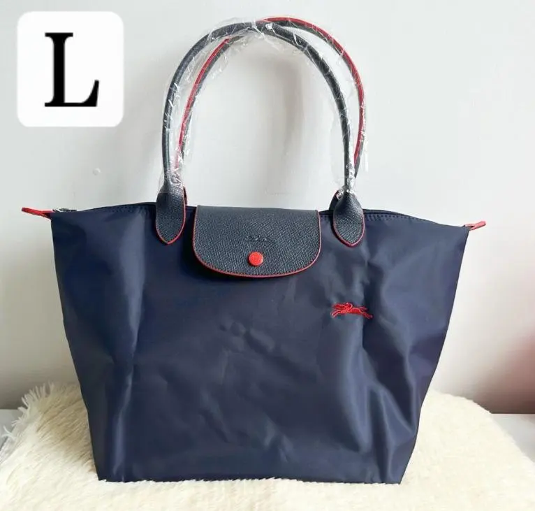 【新品】LONGCHAMP Le Pliage Tote L （海軍藍） 的縮圖
