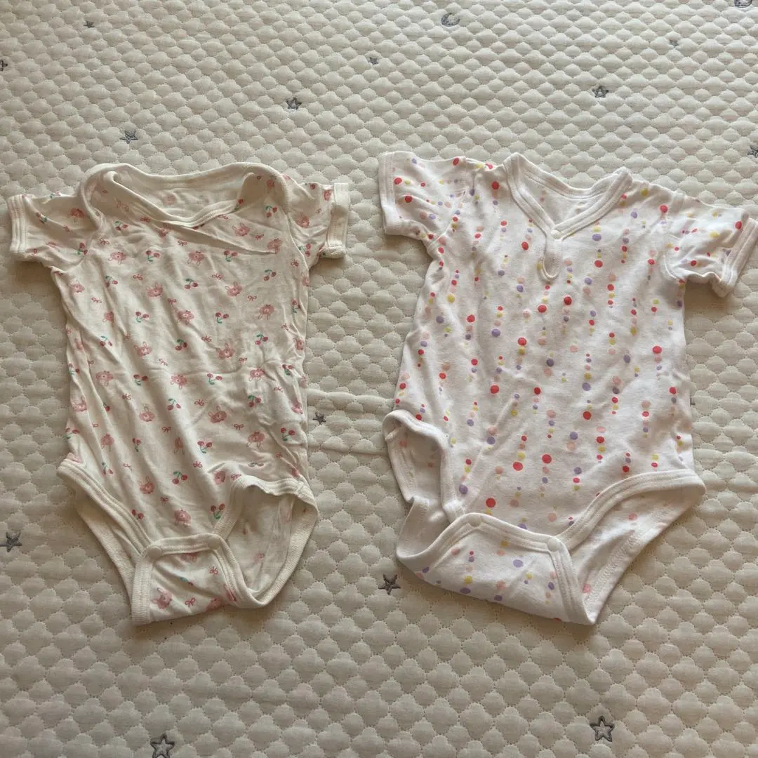 Thumbnail of Excellent condition baby underwear, polka dot and rabbit cherry pattern, set of 2