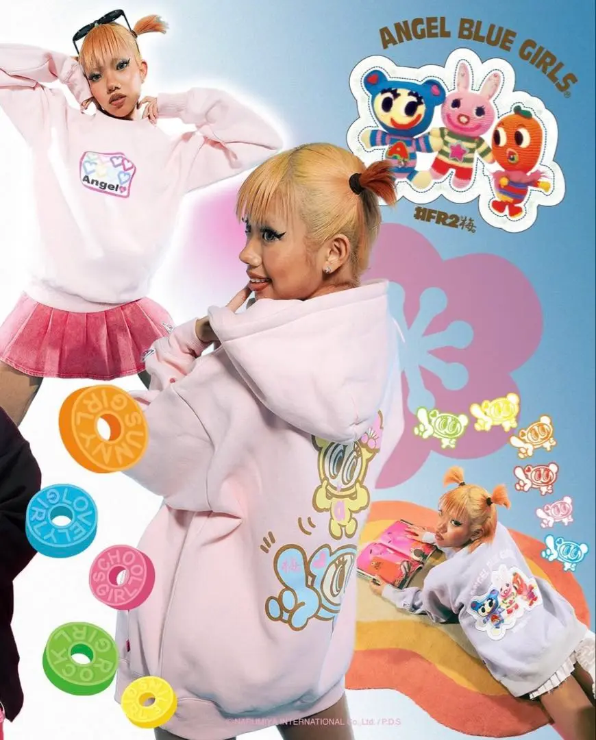 【‼️美品‼️】FR2 フロントプリント パーカー ピンク早い者勝ち！即購入可 FR2 パーカー.梅 プリント /濃ピンク/M O-22-10-13-076-ET-to-YM
