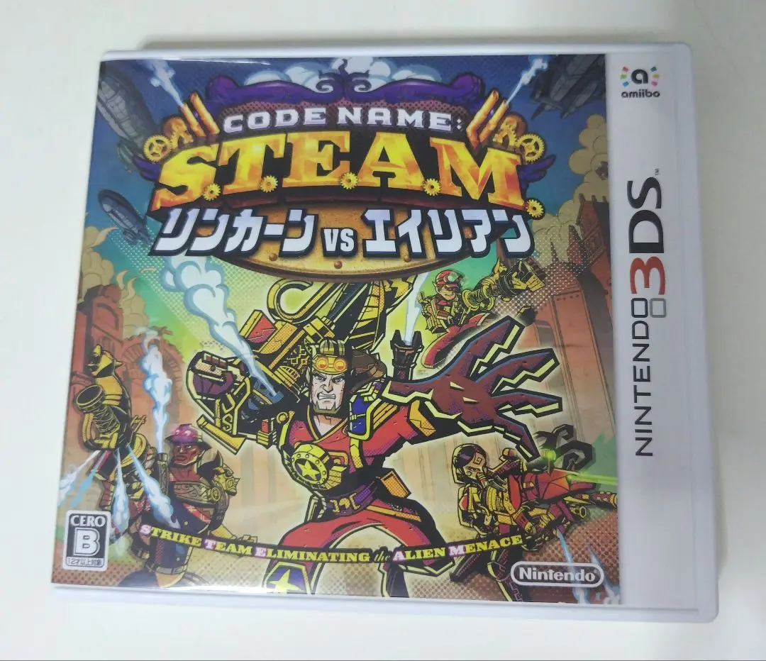 Code Name: S.T.E.A.M. リンカーンVSエイリアン - 3DS Amazon.com: Code Name: STEAM Lincoln VS Aliens : Video Games