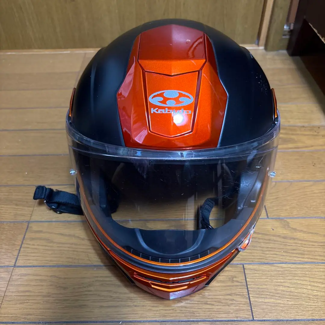 OGK システムヘルメット カブト カザミ sizeL 現状渡し used OGK Kabuto ヘルメット オージーケーカブト システム KAZAMI