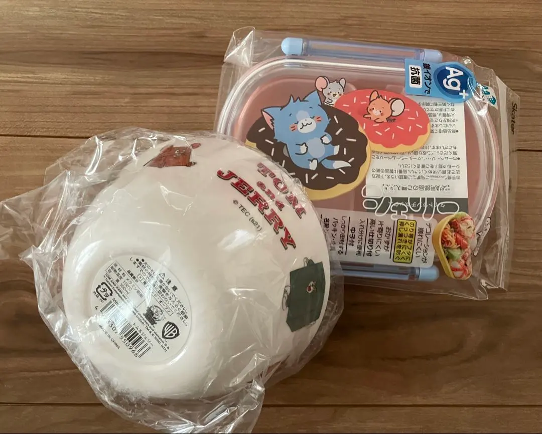 湯姆與傑利 午餐盒 餐盤 套裝 的縮圖