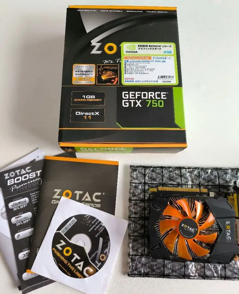 Yahoo!オークション - ZOTAC GeForce GTX 750 LP【ロー