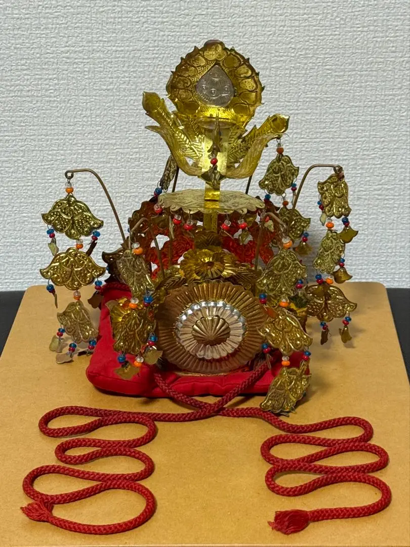 天冠 巫女 装束 神具 髪飾り コスプレ 礼冠 稚児冠 匿名配送