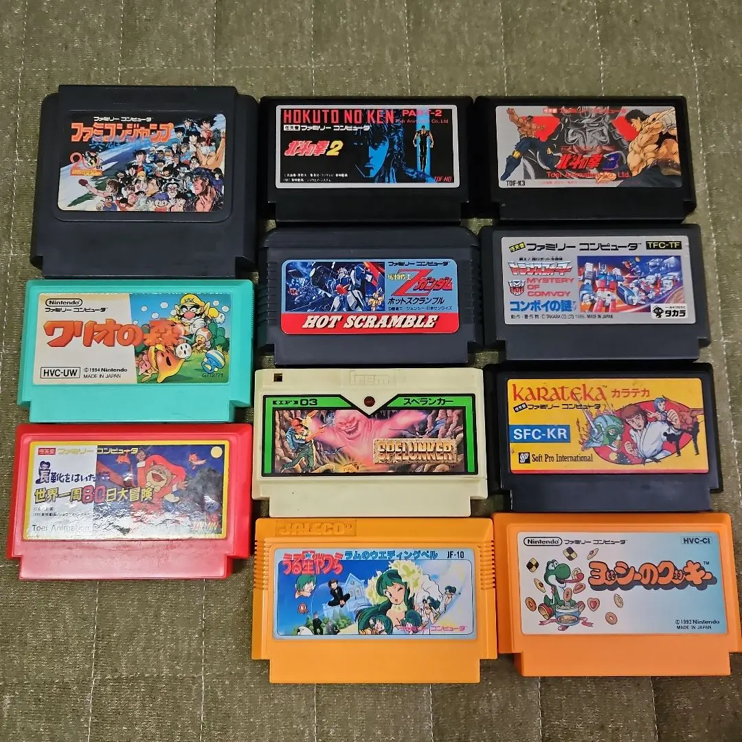 Thumbnail of Famicom game set, 11 games