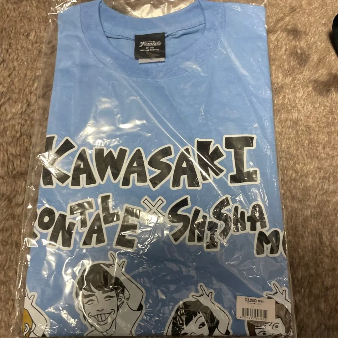 に*太様 Mサイズ サイズ 新品未使用　shishamo フロンターレ Tシャツ SHISHAMO×川崎フロンターレ コラボTシャツ 07.02(金)〜 販売決定