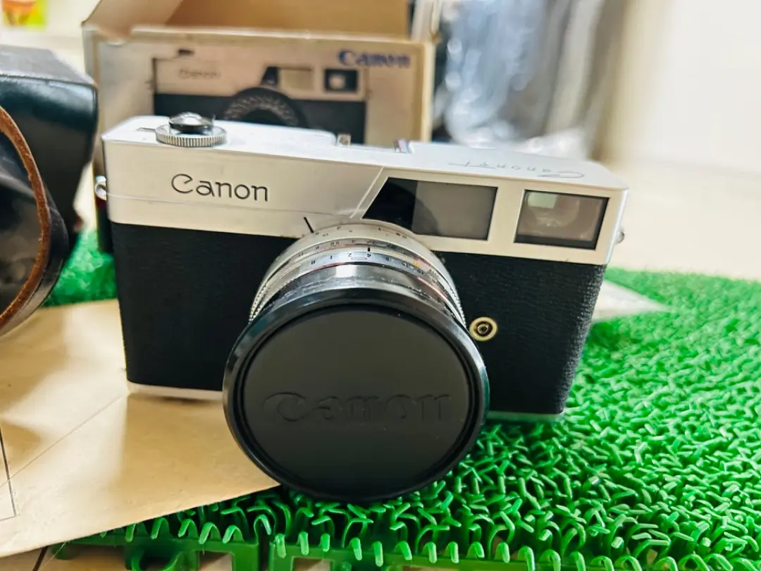 【レトロカメラ】6台セット・Canonet S・レンズキレイ(ケース付ジャンク) レトロカメラ】6台セット・Canonet S・レンズキレイ(ケース付