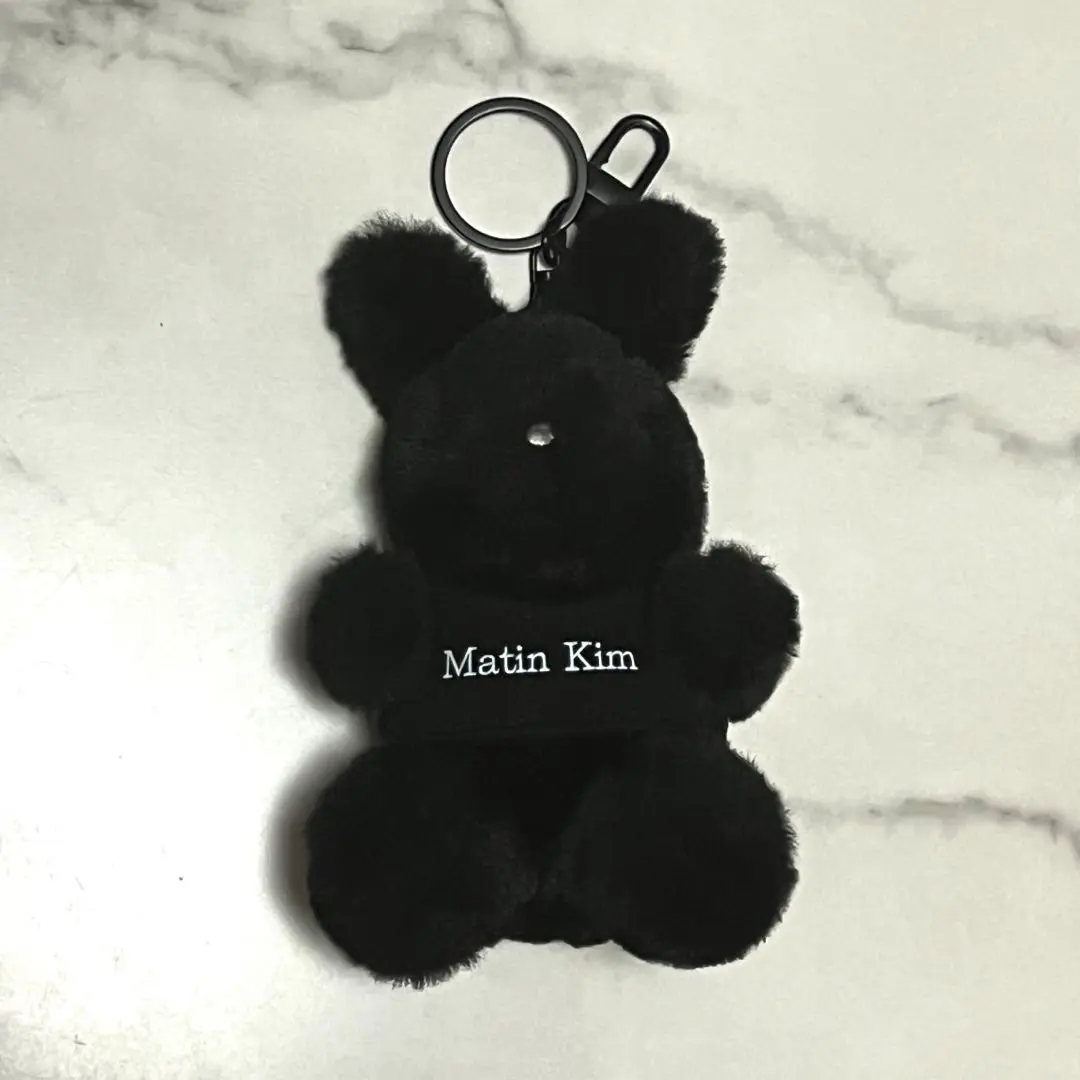 【MATIN KIM】★送料・関税込★黒ウサギ キーホルダー matin kim うさぎ ウサギ キーホルダー キーリング - メルカリ