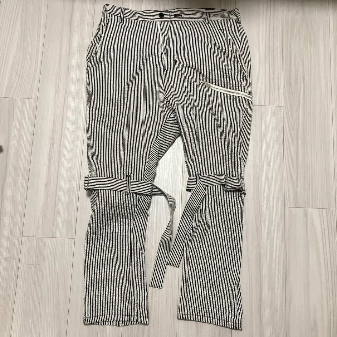 sulvam サルエルパンツ　最終価格 sulvam 30%OFF ”Slit super sarrouel trousers” スーパー