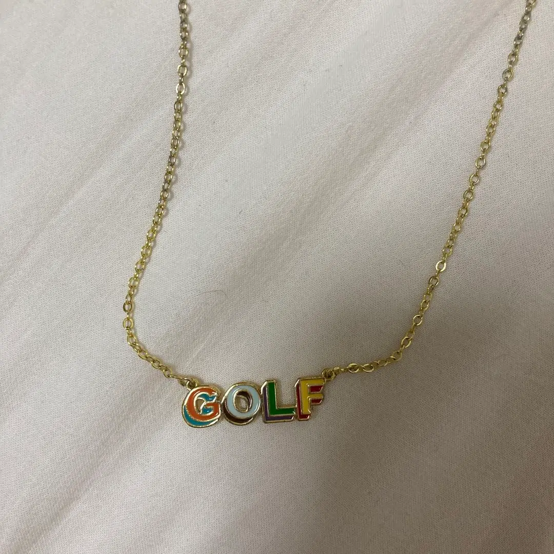 GOLF WANG ネックレス ピンク3D GOLF WANG ネックレス ピンク3D