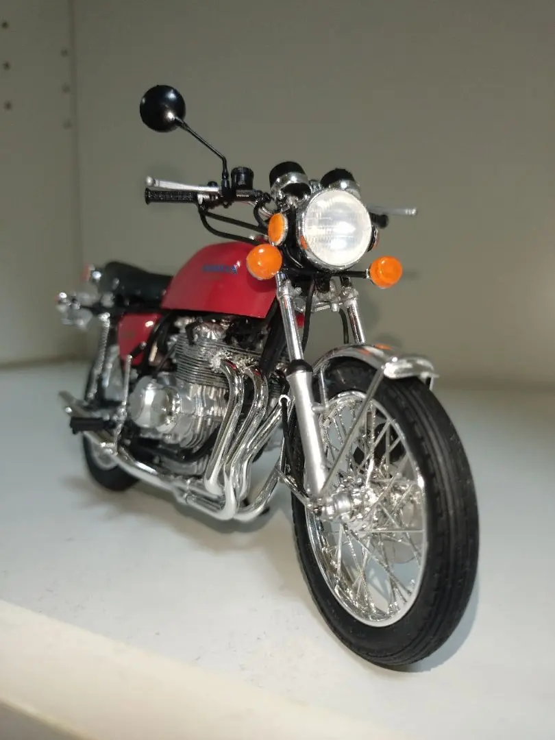 CB400F 復刻ハヤシホイール前後セット タイヤ前後8分山付
