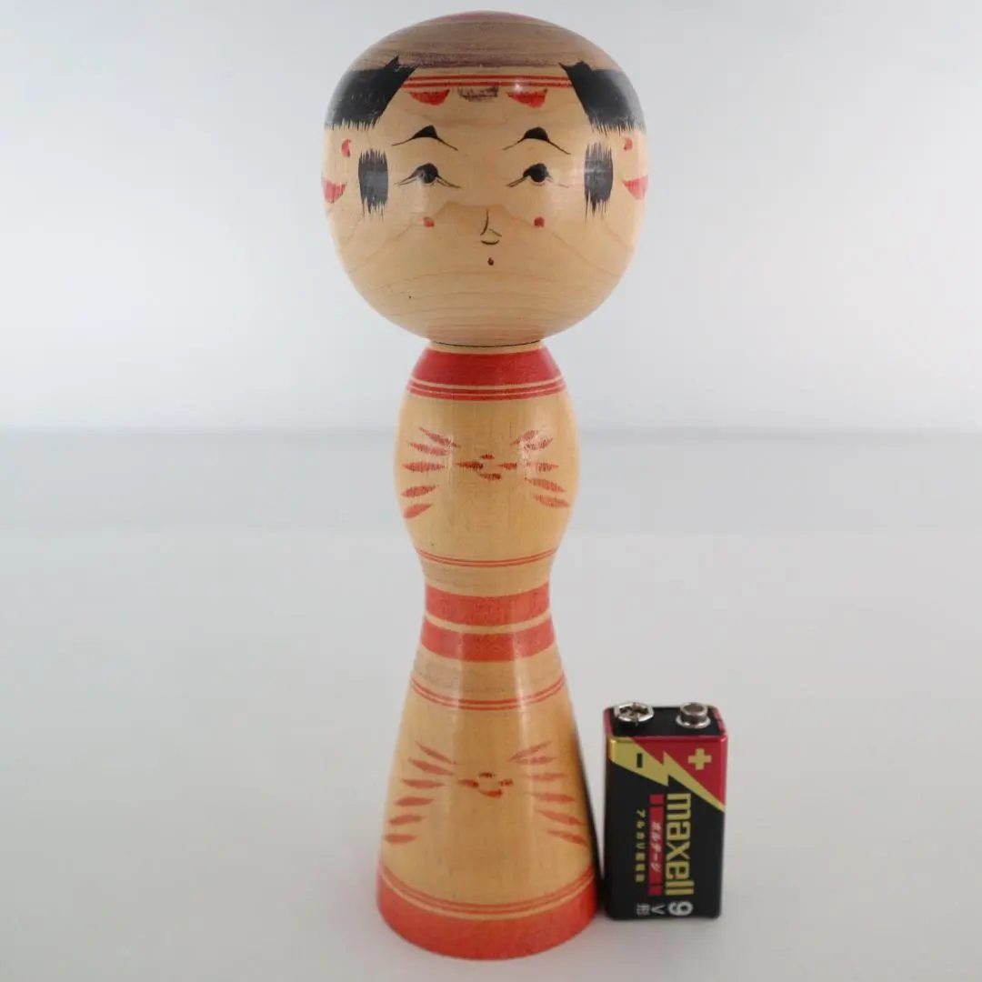 Thumbnail of Hoshi Hiroaki 50,12,23 Kokeshi Traditional Kokeshi Height: Approximately 18.5cm