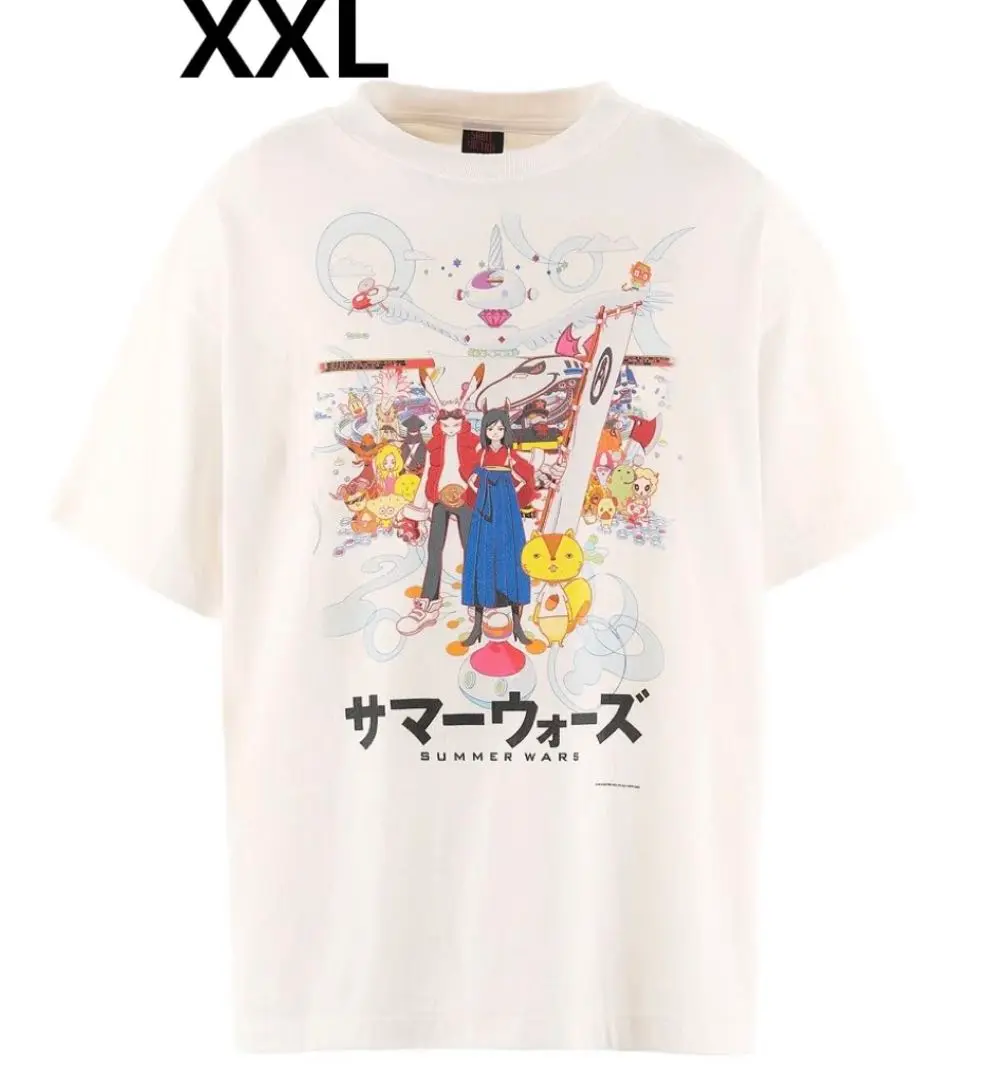 [XL]サマーウォーズ　キングカズマ　ギークスルール 限定 GEEKS RULE × サマーウォーズ “キングカズマ” TEEが長野県上田市